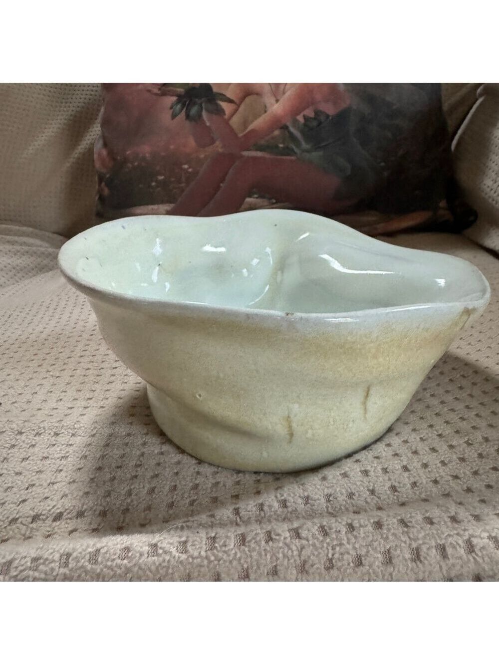 Handmade Stoneware Pottery Bowl - Picture 2 of 7
